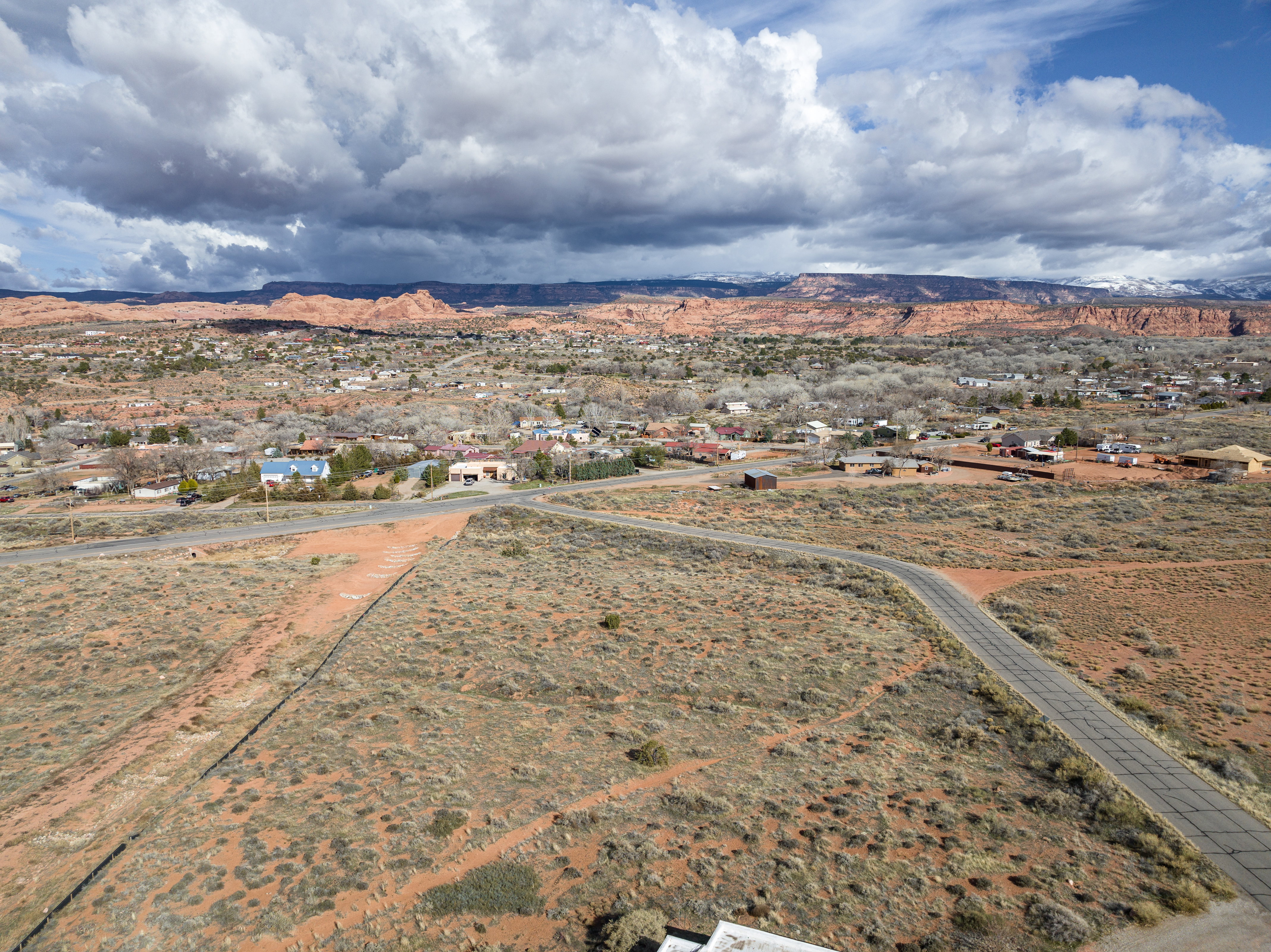 View of rural area featuring a mountain backdrop