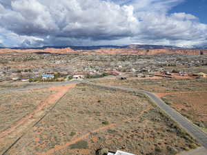 View of rural area featuring a mountain backdrop