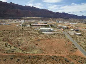 View of rural area featuring a desert landscape and mountains