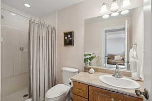 Guest bathroom downstairs