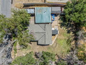 Aerial view of property and surrounding area
