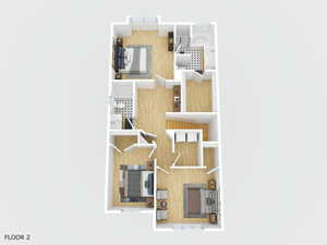 View of floor plan / room layout