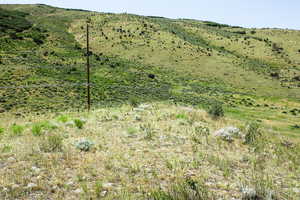 Mountain view featuring rural landscape