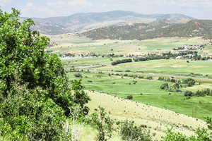 View of mountain backdrop