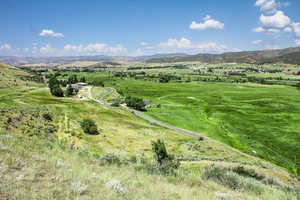 View of rural area featuring a mountainous background