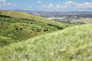 View of mountain backdrop