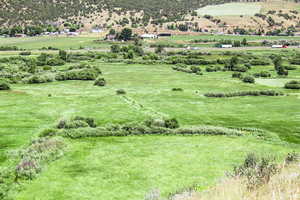 Bird's eye view of land