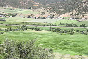 View of mountain backdrop