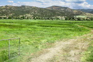 View of mountain background