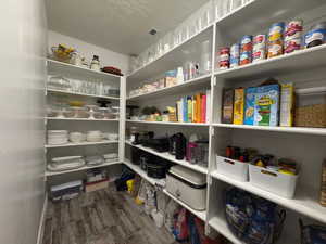 View of storage area
