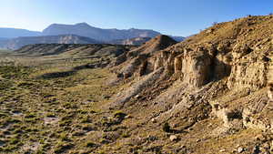 View of mountain background
