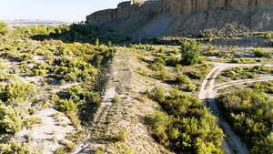 View of mountain backdrop