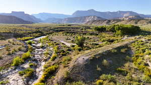 View of mountain backdrop