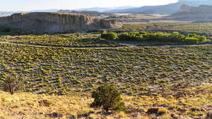 View of mountain background
