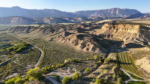 View of mountain background