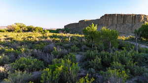 View of mountain background