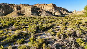 View of mountain backdrop