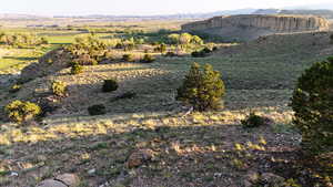 View of mountain backdrop