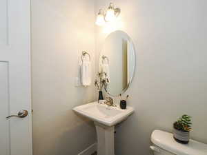 Bathroom with toilet