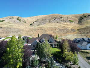 View of mountain background