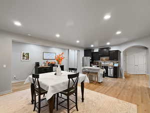 Basement Dining area