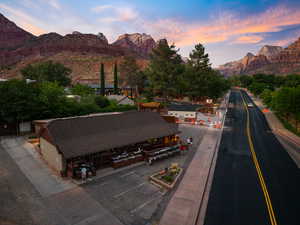 View of mountain backdrop