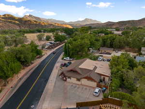 View of mountain backdrop
