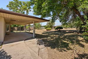 View of yard featuring a patio area
