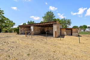 View of outdoor structure with an exterior structure