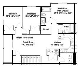 View of home floor plan