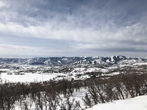 View of mountain backdrop