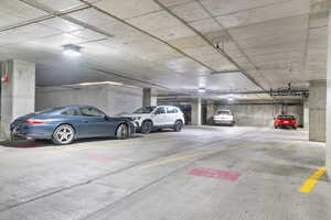 View of parking garage