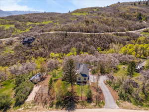 Aerial view of property and surrounding area