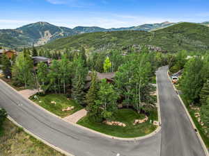 View of mountain background