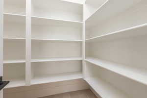 View of storage area