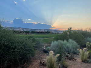 View of mountain backdrop