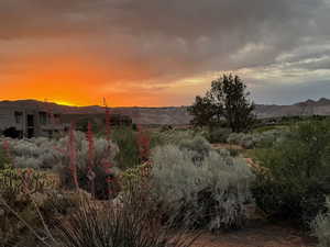 View of mountain background