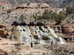 View of mountain background