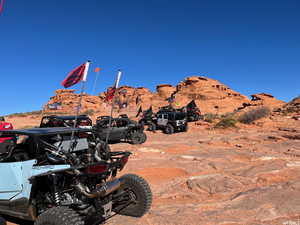 View of mountain backdrop