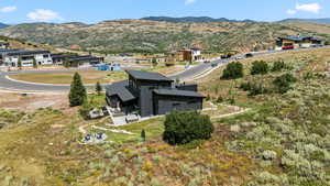 View of mountain background