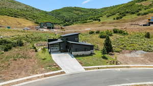 View of mountain backdrop