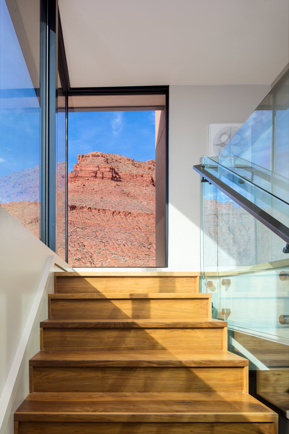 View of stairs