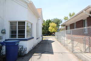 View of property exterior with driveway