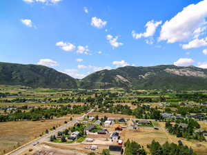 View of Powder Mountain ski resort from property