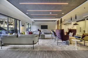 View of living area