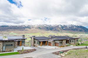 View of mountain backdrop