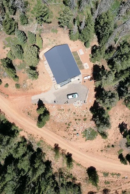 Aerial overview of property's location