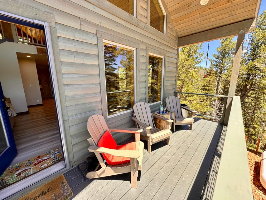 View of deck