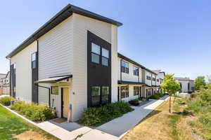 View of front facade featuring a residential view