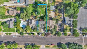 View of property location featuring property parcel outlined